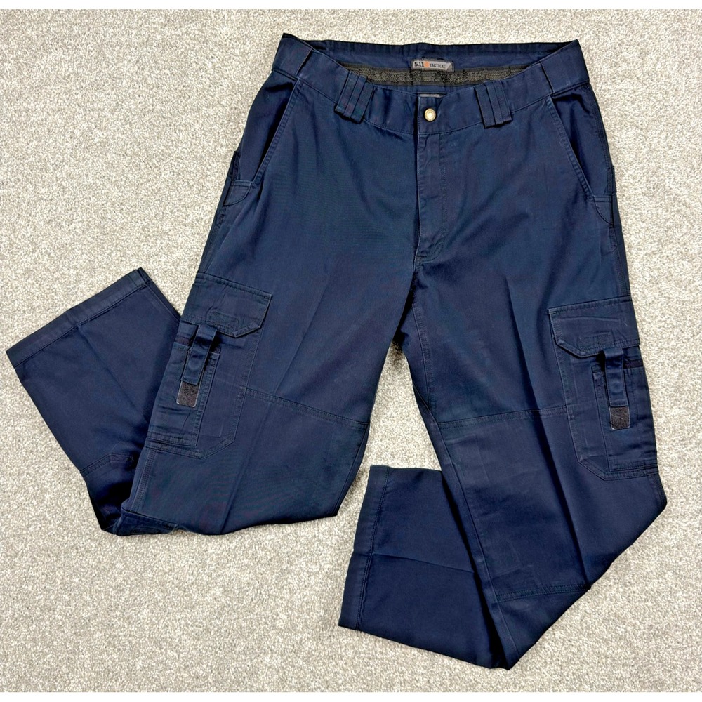5.11 Tactical EMS Cargo Pants Men's 36 Navy 19 Pocket EMT Paramedic 74310